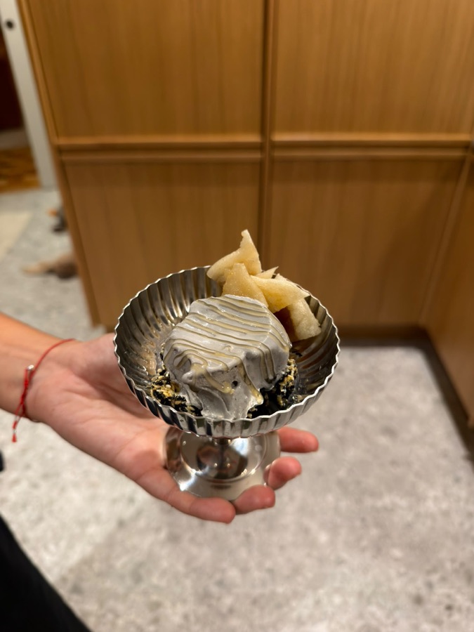 Gelado de sésamo